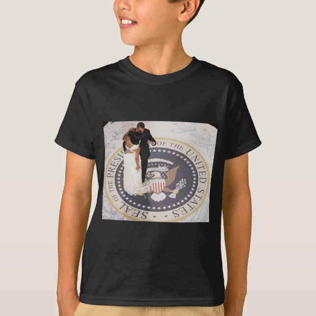 Barack und Michelle Obama T-Shirt (Vorderseite)