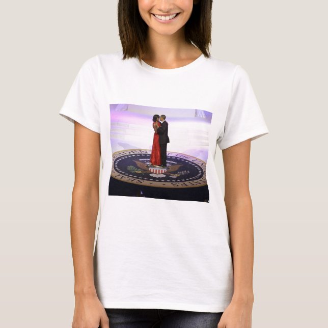 Barack und Michelle Obama T-Shirt (Vorderseite)