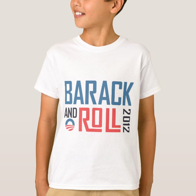 Barack und Roll 2012 T-Shirt (Vorderseite)