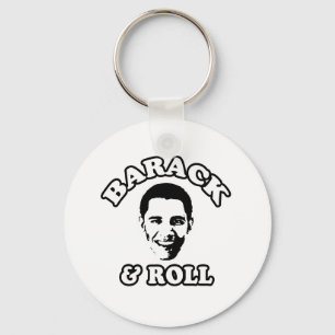 Barack und Rolle Schlüsselanhänger