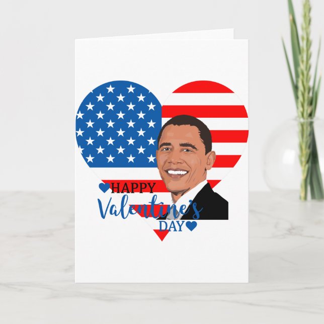 Barackenvalentin Feiertagskarte (Vorderseite)