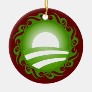 Barackobama : Stammeslogo Keramikornament