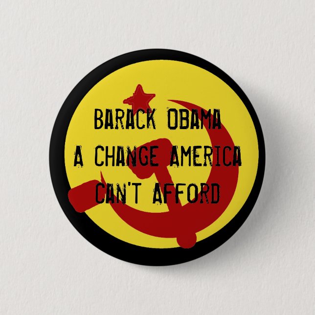 BarackObamaschange, Barack ObamaA Änderung Americ… Button (Vorderseite)