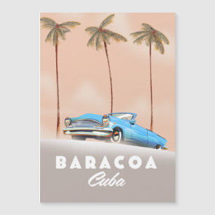 Baracoa Kuba Antiquar Auto Magnetkarte