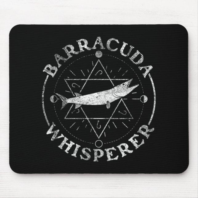 Baracuda Whisperer - Barracuda  Mousepad (Vorne)