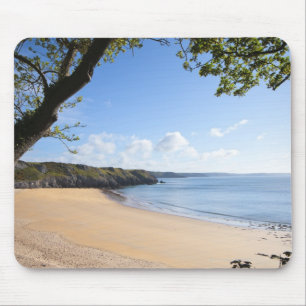 Barafundle Bay Pembroke Pembrokeshire Coast Mousepad