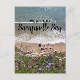 Barafundle Bay Pembrokeshire Wales Landschaftsbild Postkarte