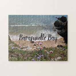 Barafundle Bay Pembrokeshire Wales Landschaftsbild Puzzle