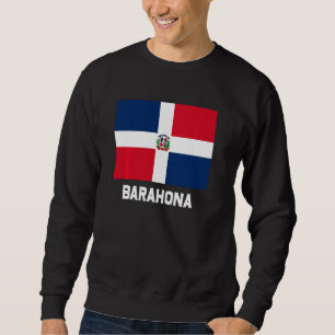 Barahona Dominikanische Republik Flaggenemblem Esc Sweatshirt
