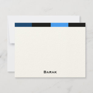 Barak custom danke Filz Papier Mitteilungskarte