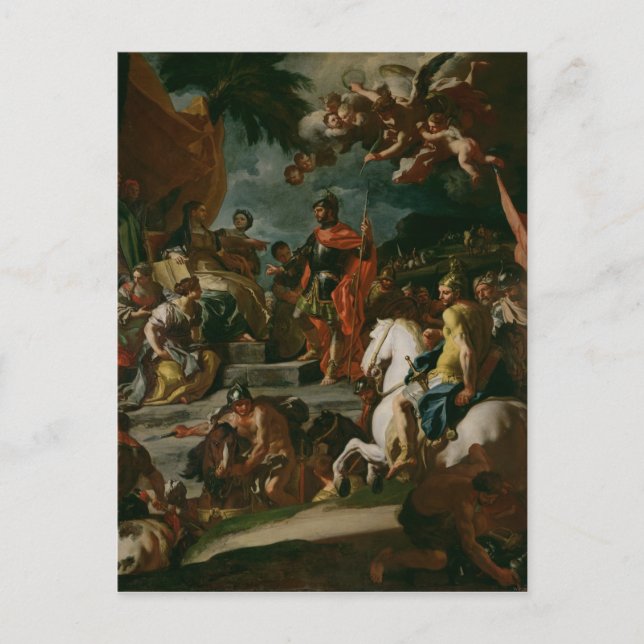 Barak und Deborah Postkarte (Vorderseite)