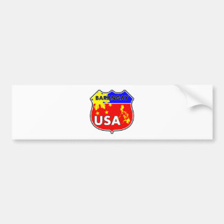 Barangay USA Autoaufkleber