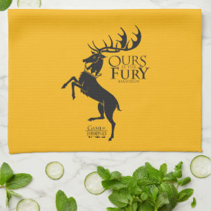 Baratheon Sigil - Uns ist das Fury Geschirrtuch