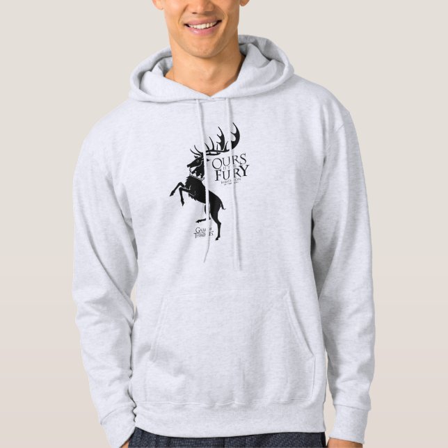Baratheon Sigil - Uns ist das Fury Hoodie (Vorderseite)