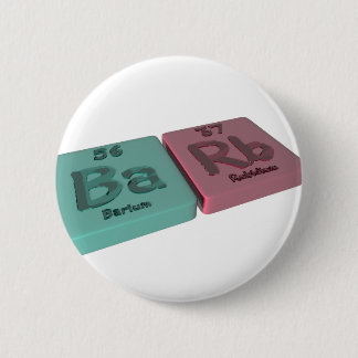 Barb als Barium-Ba und Rubidium-Rb Button