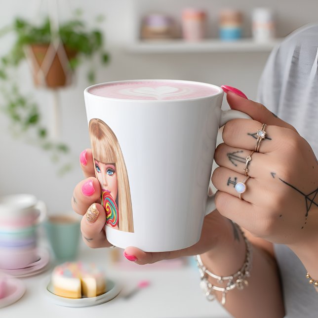 Barb Latte Tasse (Von Creator hochgeladen)