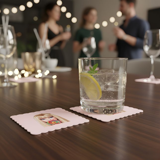 Barb Paper Coaster Untersetzer (Von Creator hochgeladen)