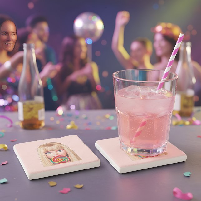 Barb Stone Coaster Steinuntersetzer (Von Creator hochgeladen)