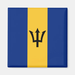 Barbadische Flagge (Barbados) (Bajan) Magnet