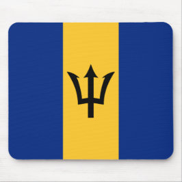 Barbadische Flagge (Barbados) (Bajan) Mousepad