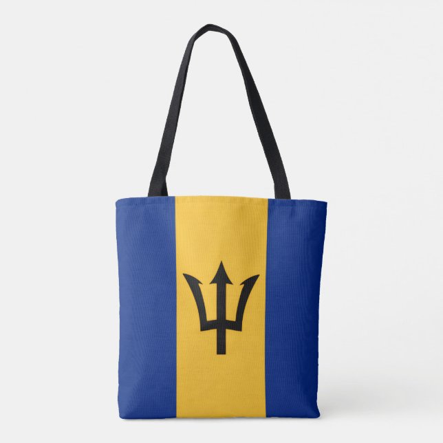Barbadische Flagge, Flagge von Barbados (Rückseite)