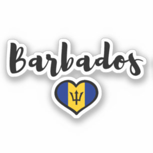 Barbados Aufkleber