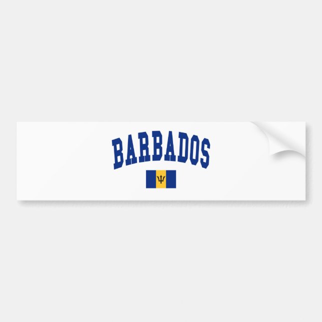 BARBADOS AUTOAUFKLEBER (Vorne)