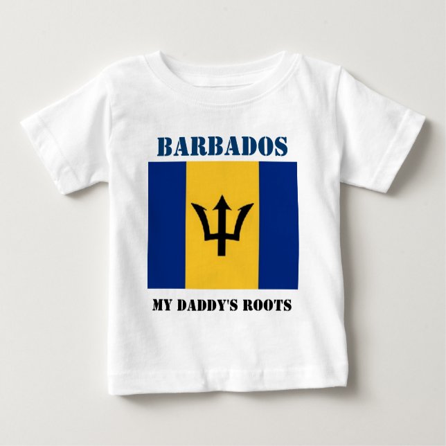 Barbados Baby T-shirt (Vorderseite)
