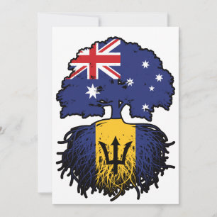 Barbados Barbadian Australian Australia Tree Roots Einladung