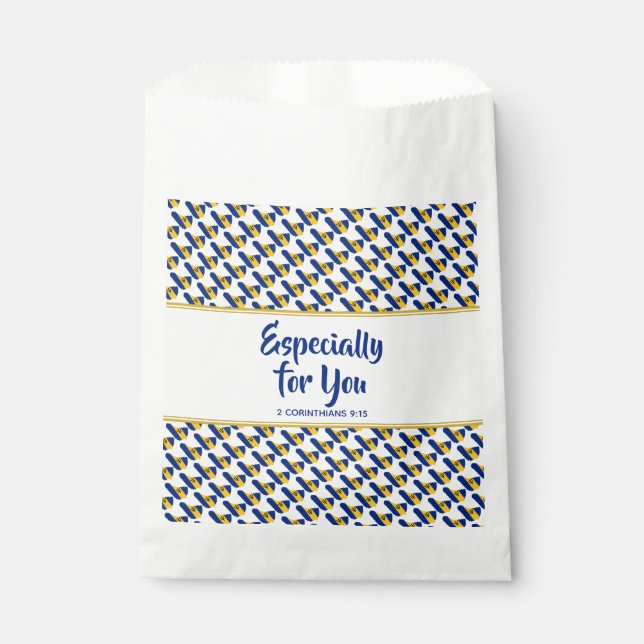 BARBADOS Christlich Custom Danke Party Geschenktütchen (Vorderseite)