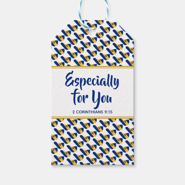 BARBADOS Christlich speziell für Sie Geschenkanhänger (Vorderseite)