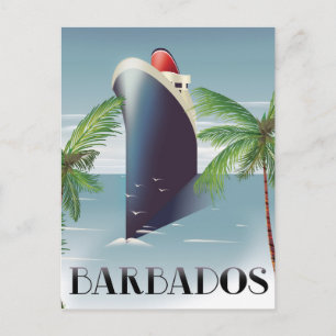 Barbados Cruise Postkarte