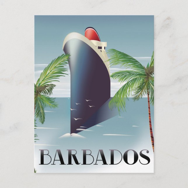 Barbados Cruise Postkarte (Vorderseite)