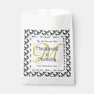 BARBADOS Custom Monografische Hochzeit Geschenktütchen