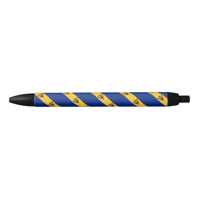 Barbados Flag Ballpoint Pen Kugelschreiber (Vorderseite)