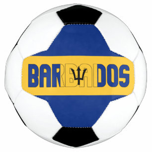 Barbados Flag Bicolor Patriotic Fußball