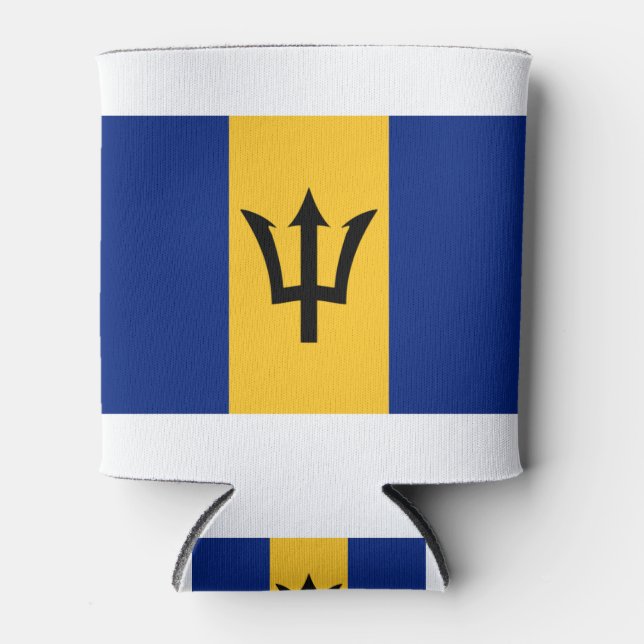Barbados Flag Dosenkühler (Vorderseite)