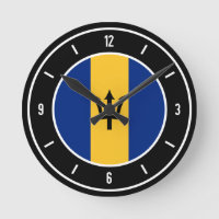Barbados Flag Elegant