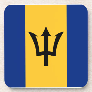 Barbados Flag Getränkeuntersetzer
