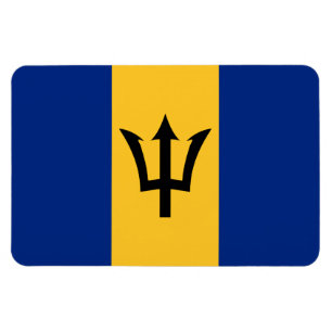 Barbados Flag Magnet