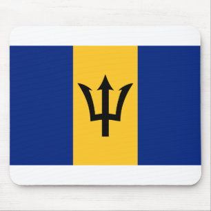 Barbados Flag Mousepad
