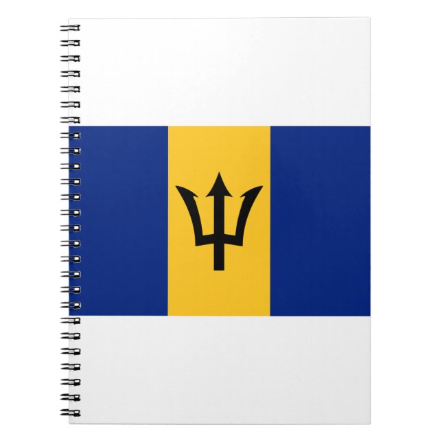 Barbados Flag Notizblock (Vorderseite)