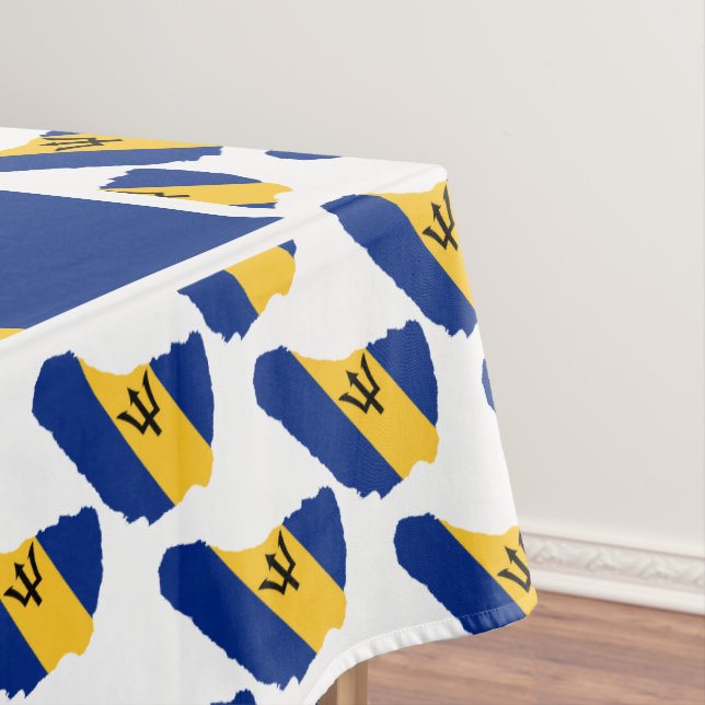 BARBADOS FLAG Patriotic Tischdecke (Beispiel)