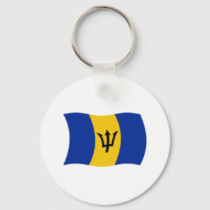 Barbados Flag Schlüsselanhänger