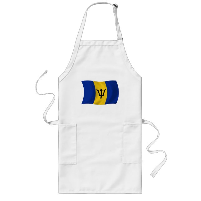 Barbados Flag Schürze (Vorne)