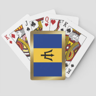 Barbados Flag Spielkarten