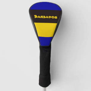 Barbados Flag Stripfarben Golf Headcover