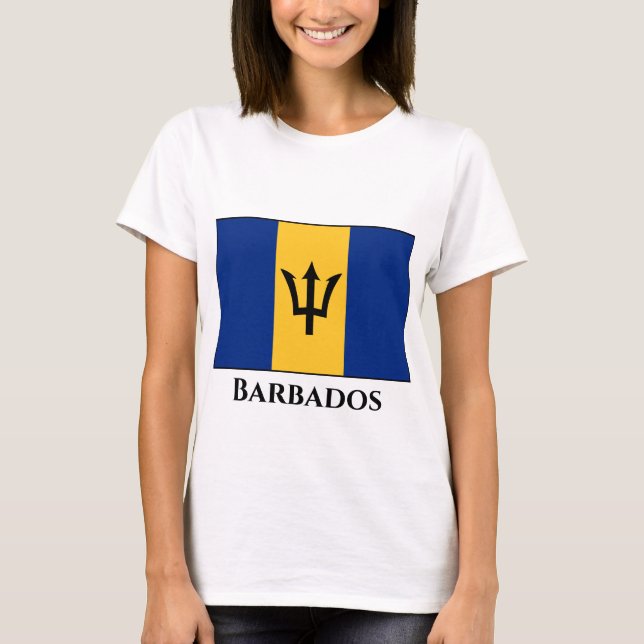 Barbados Flag T-Shirt (Vorderseite)