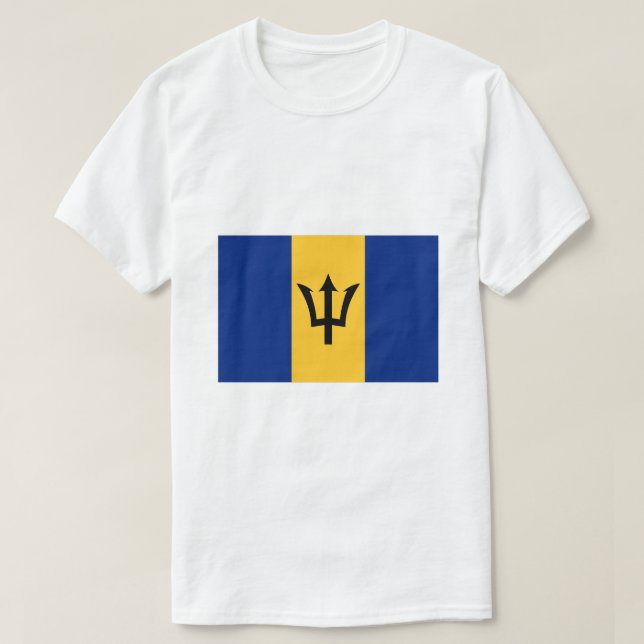 Barbados Flag T-Shirt (Design vorne)