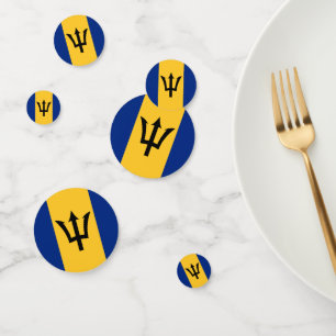 Barbados Flag Table Confetti Konfetti
